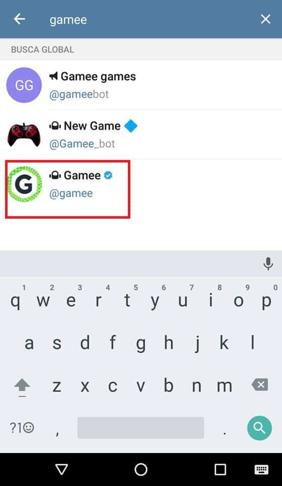 Choosing gamee