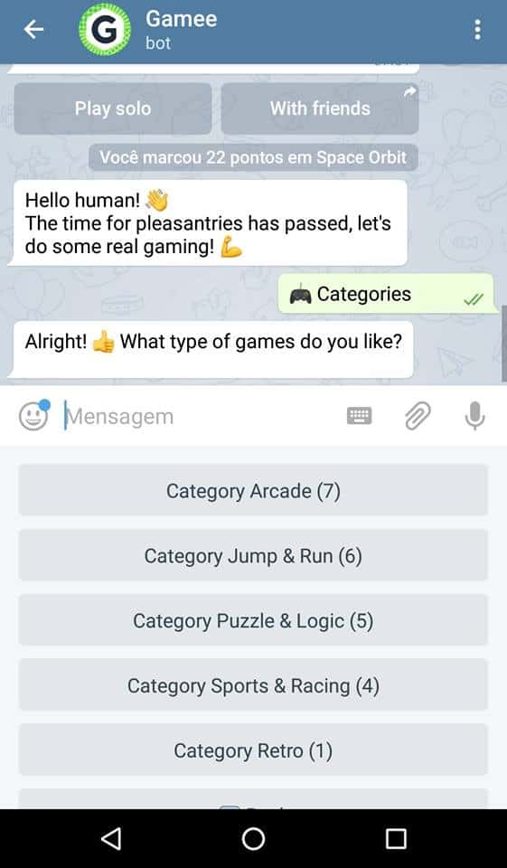 Como jogar no Telegram  mais de 30 games dispon veis - 76