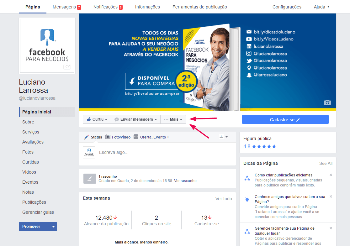 Como adicionar uma p gina aos Favoritos do Facebook   AppTuts - 84