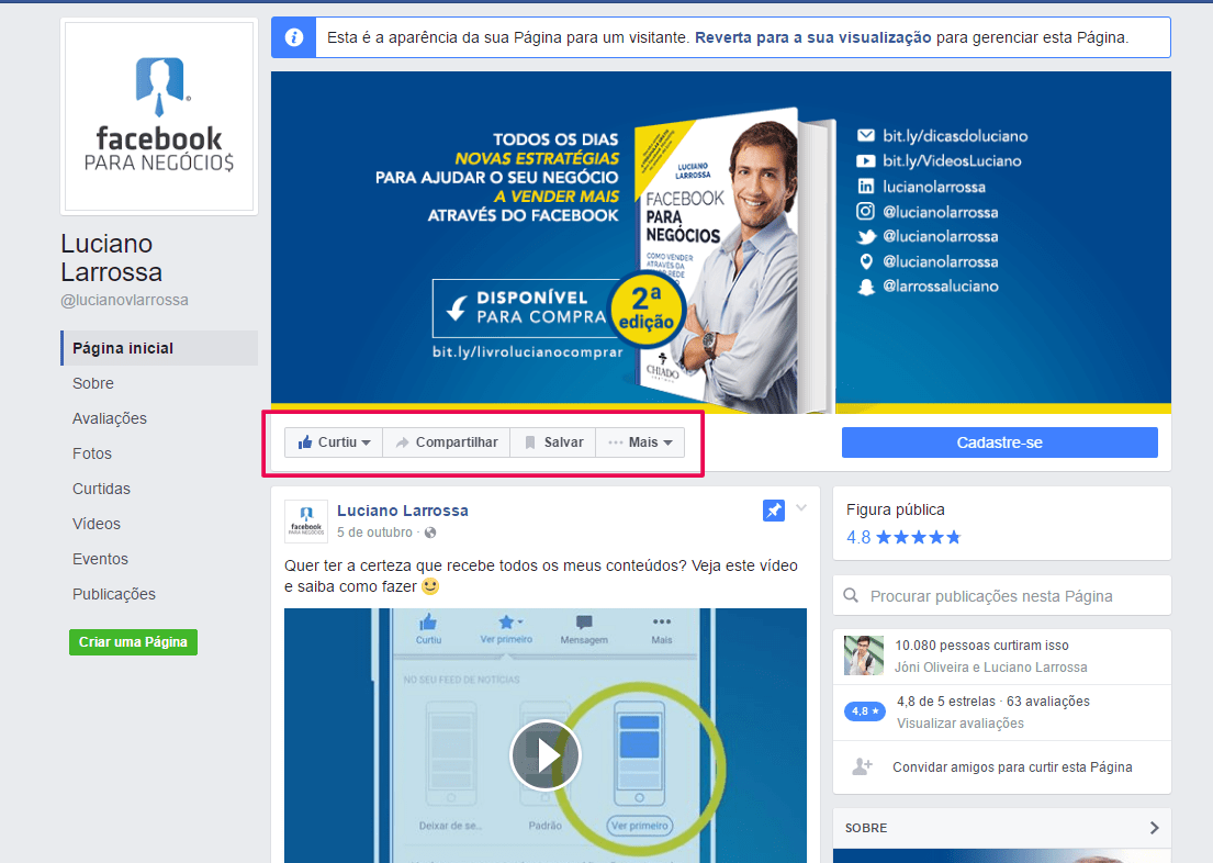 Como bloquear mensagens na fan page do Facebook   AppTuts - 2