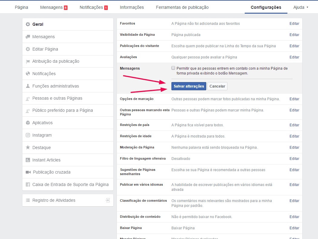 Como bloquear mensagens na fan page do Facebook   AppTuts - 20