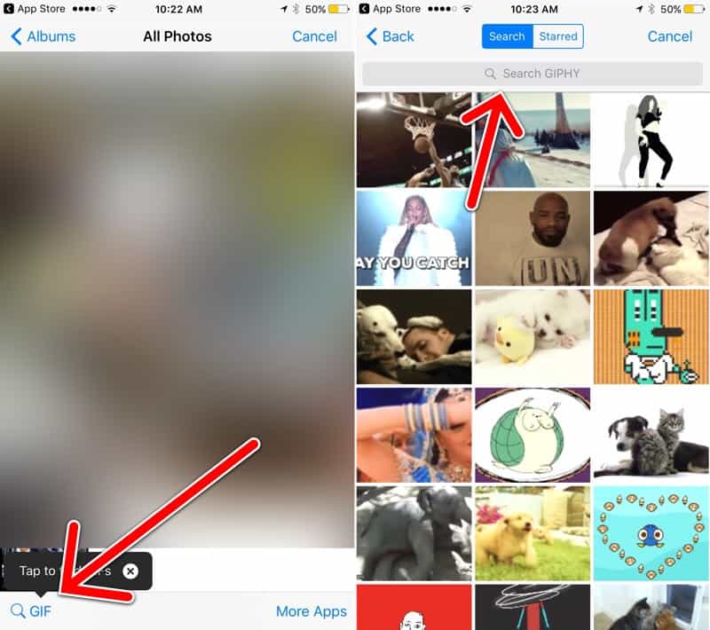 Como enviar GIFs no WhatsApp para iPhone - 21