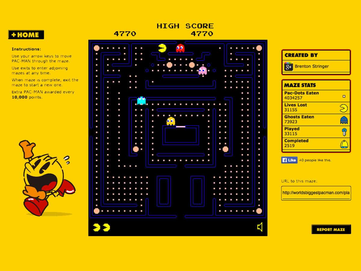 jogos-para-navegador-pacman