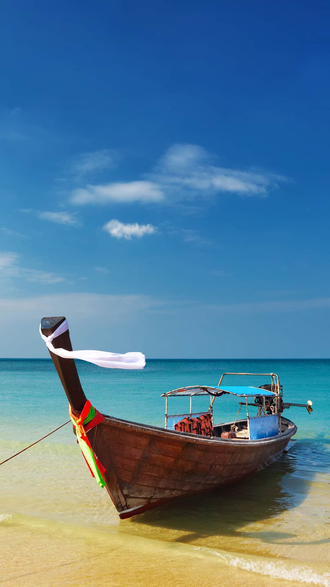thailand-beach-shore-boat-android-wallpaper