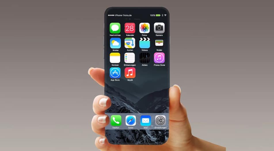 rumores do iPhone 8 redesign