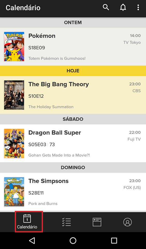 Como listar suas s ries de TV favoritas no Android - 57