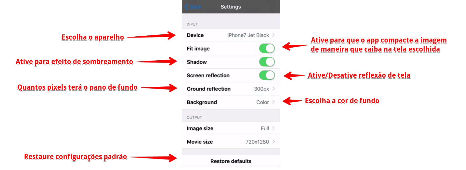 capturas-de-tela-para-app-store-configuracoes