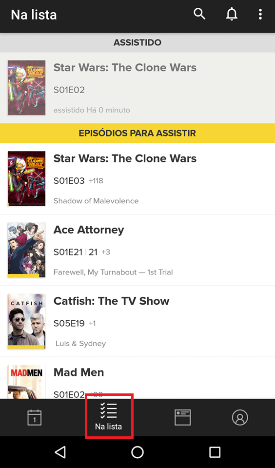 Como listar suas s ries de TV favoritas no Android - 38