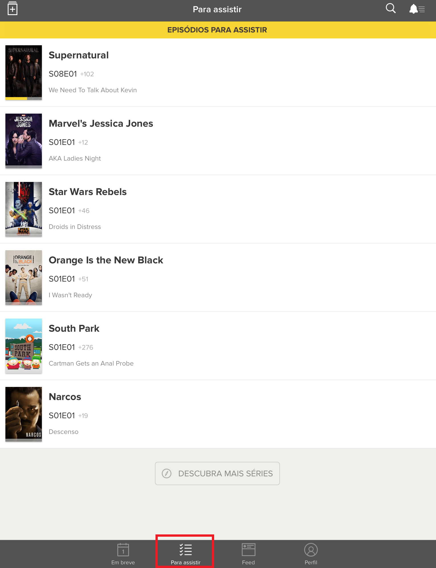 séries