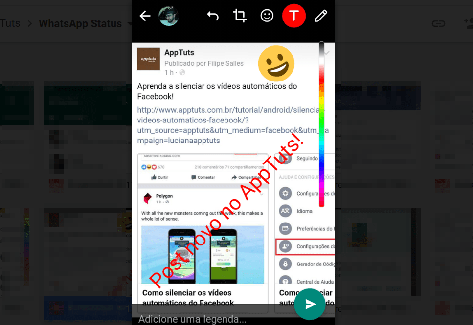 whatsapp-status-texto