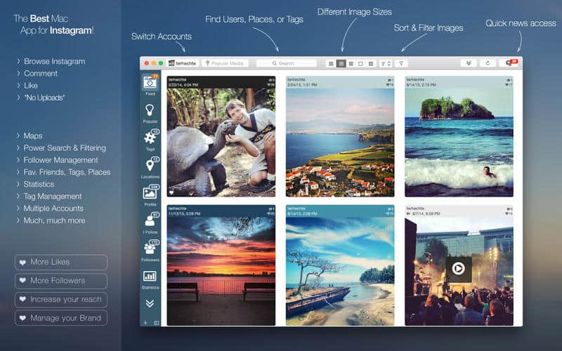 30 aplicativos para Instagram nos computadores  Android e iOS - 94