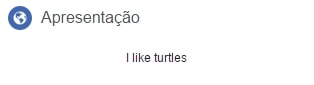 biografias para facebook tartarugas