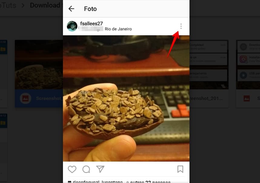 Como baixar fotos no Instagram para Web e smartphone - 94