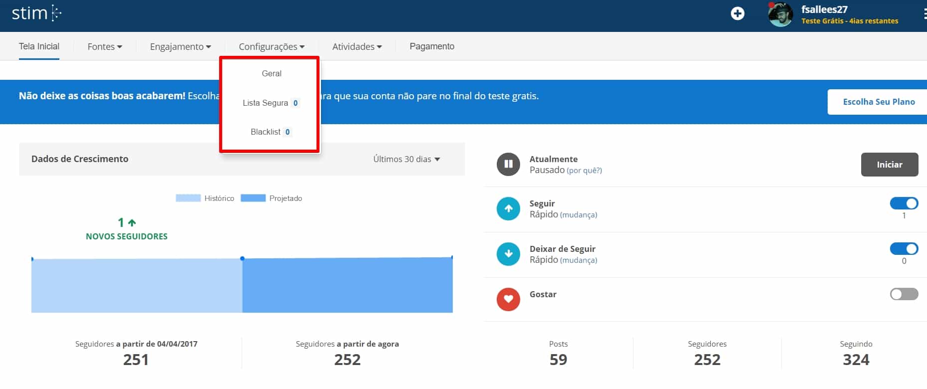 usar-o-stim-social-configuracoes