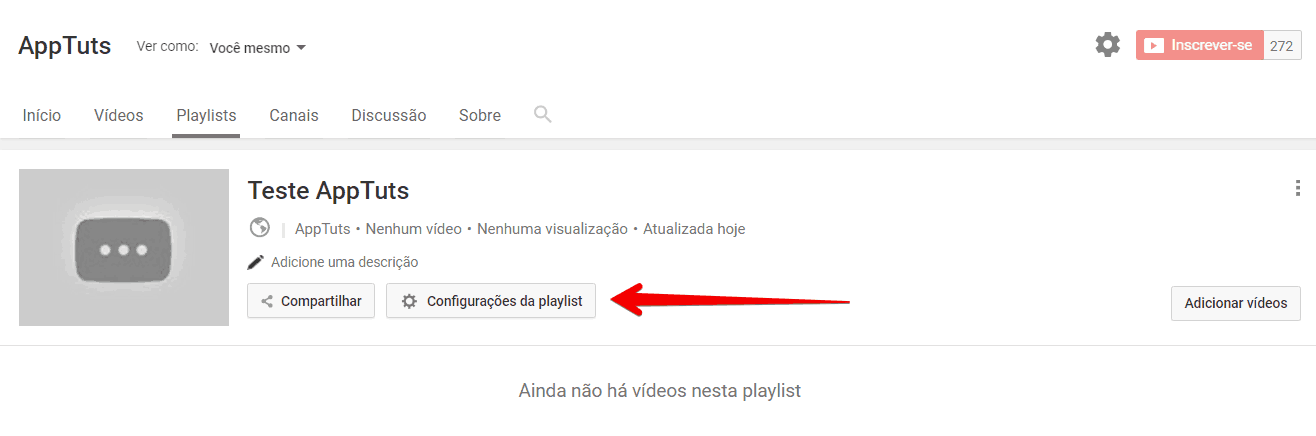 criar-playlists-no-youtube-configuracoes
