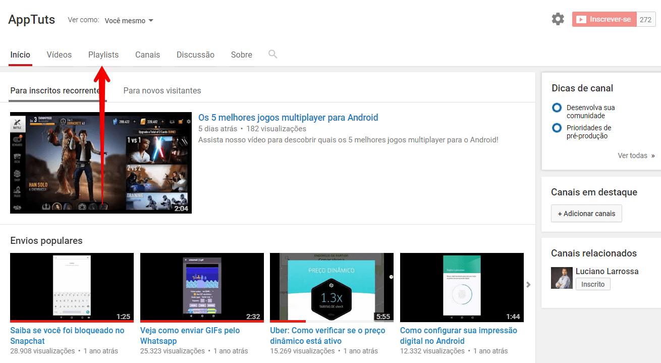 criar-playlists-no-youtube-inicio