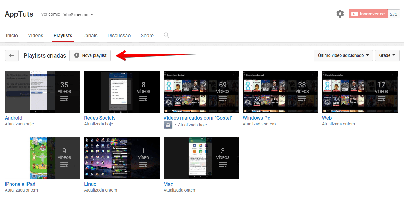 criar-playlists-no-youtube-novaplaylist