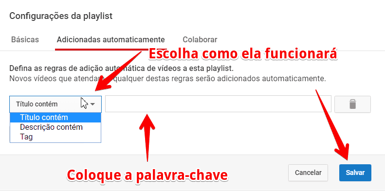 criar-playlists-no-youtube-novaregra
