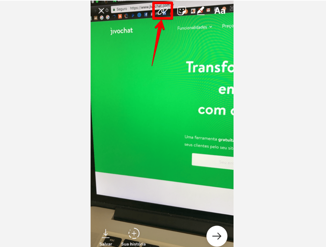 Como inserir link no Stories do Instagram para promover seu site - 14