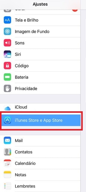 atualizações de apps