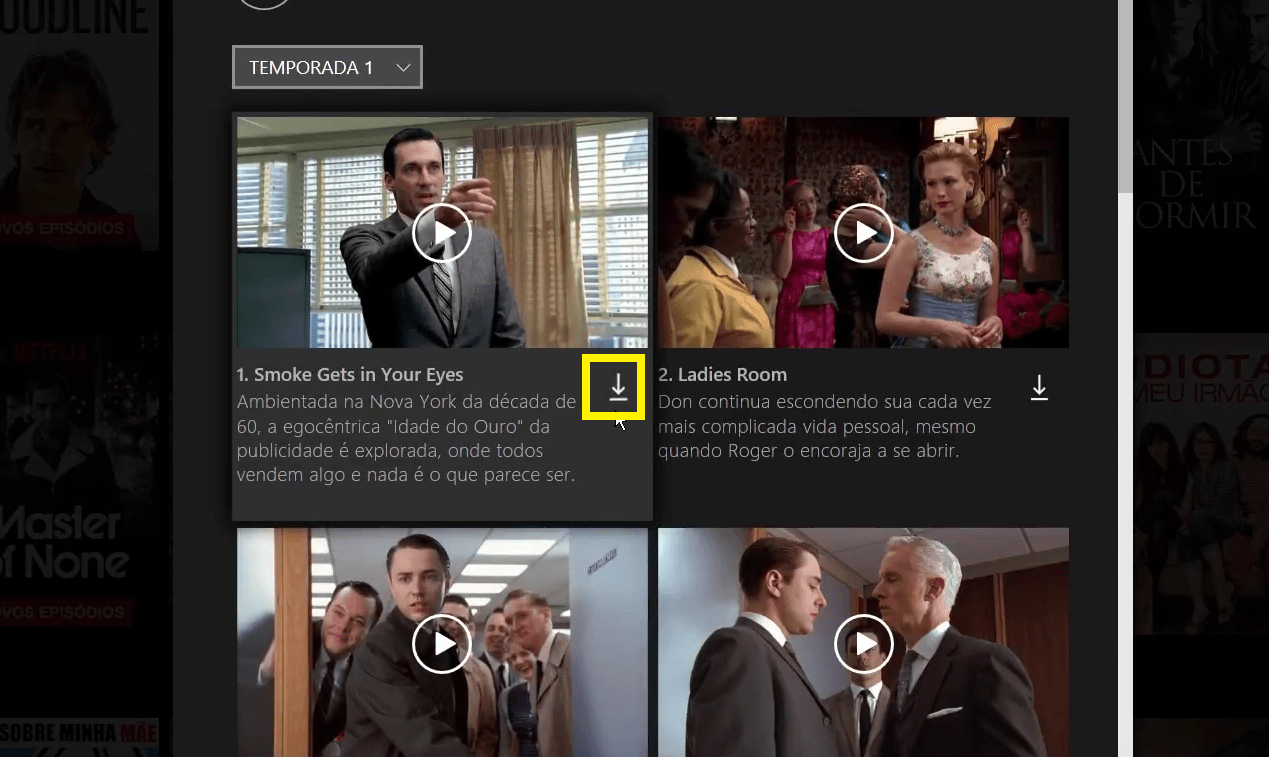 netflix download offline