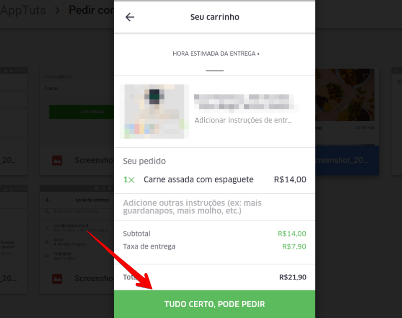 UberEats_fazerpedido
