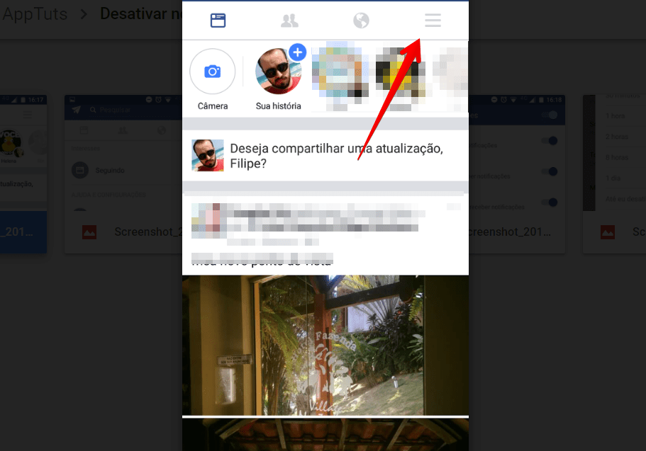 Como desativar notifica  es do Facebook para Android - 70