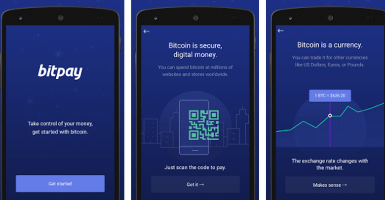 Applications Bitcoin - bitpay