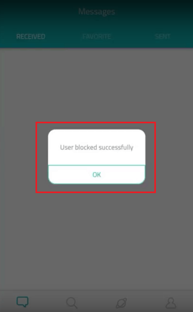 bloquear sarahah
