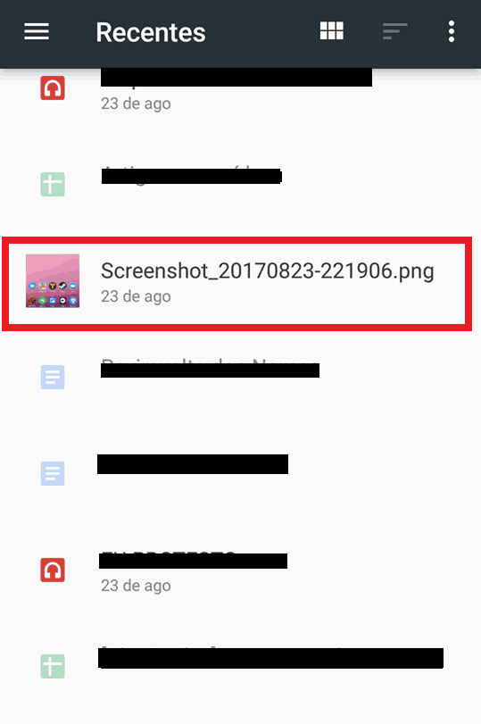 documentos recentes