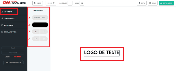logo texto