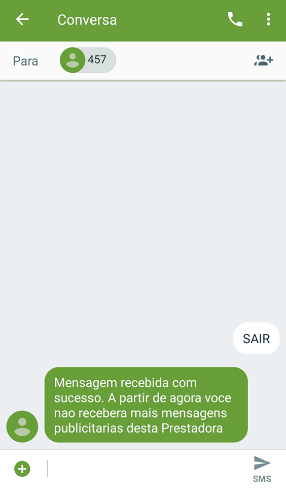 pop up operadora de celular