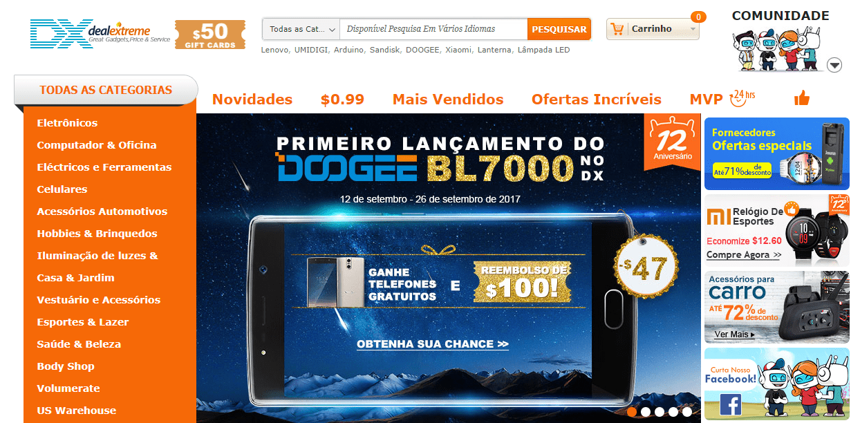alternativas ao Wish dealextreme