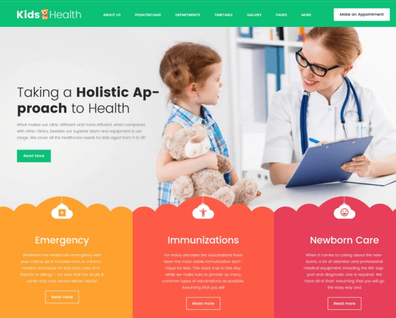 temas-wordpress-kidshealth