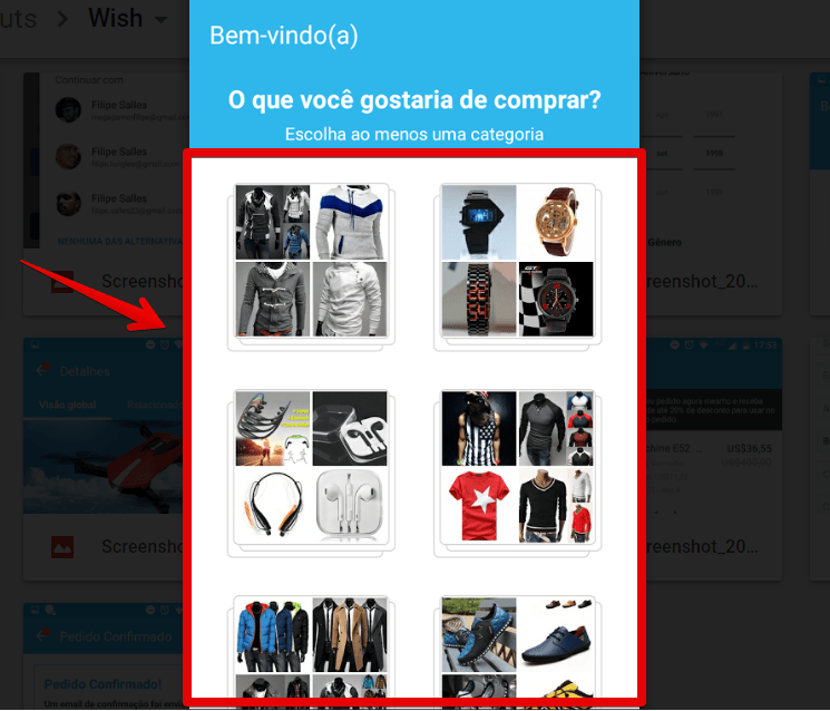 wish categoria