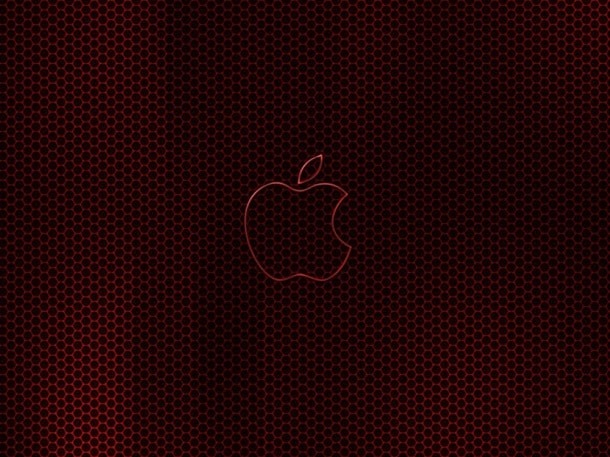 apple-dark-red-glow