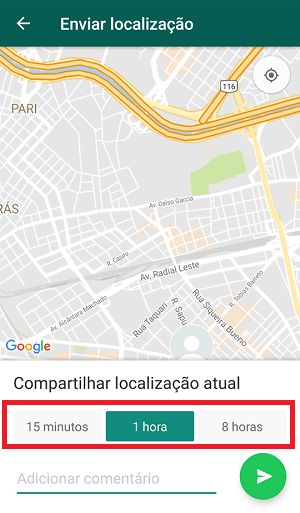 hora compartilhar