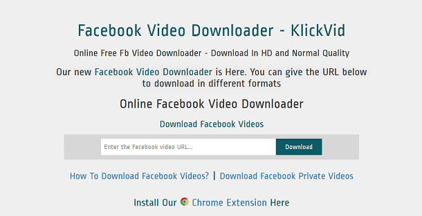 klick vid é um dos melhores aplicativos para baixar vídeos