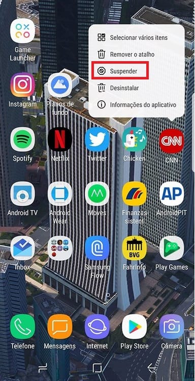suspender galaxy s8