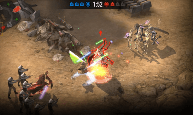 jogos competitivos no Android forcearena