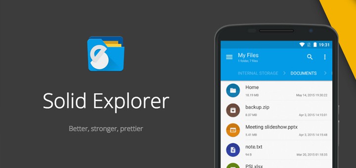Solid Explorer transfer files from Android to PC