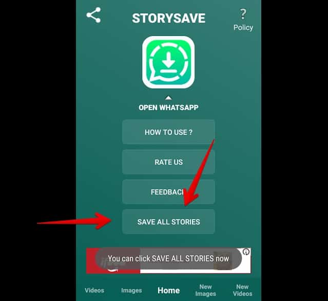 baixar vídeos do whatsapp saveall