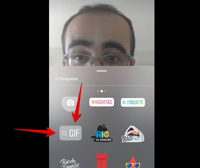 gif nas stories do instagram gif