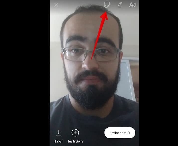 gif nas stories do instagram sticker