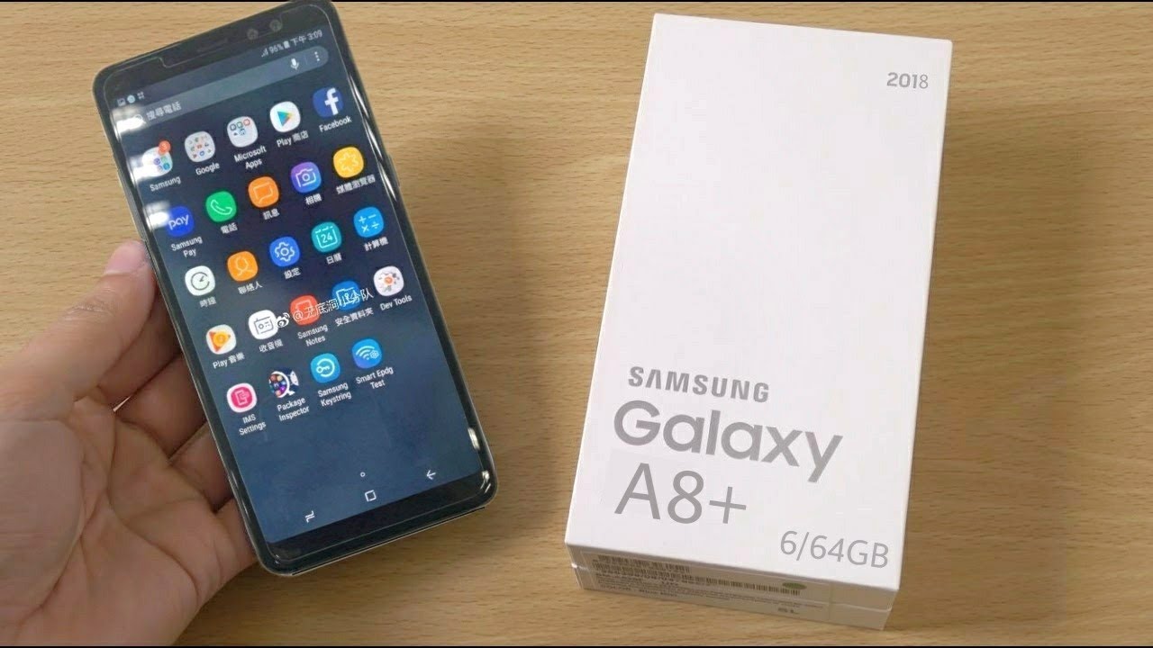 novo galaxy a8+