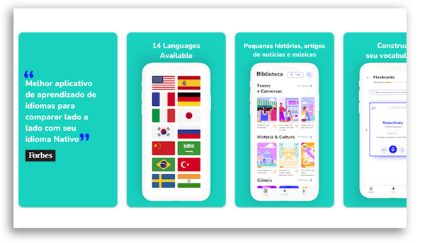 Beelinguapp app aprender idiomas