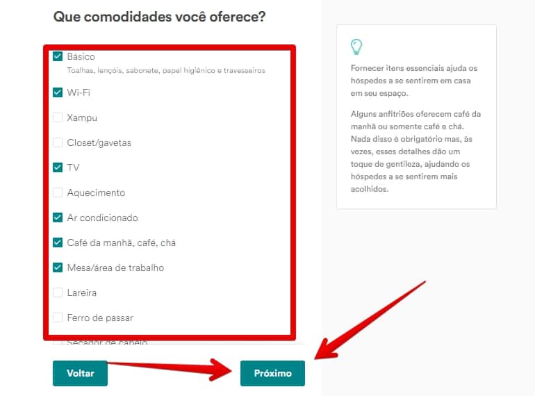 anunciar-no-airbnb-comodidades