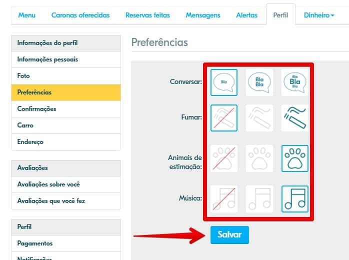 blablacar-preferencias
