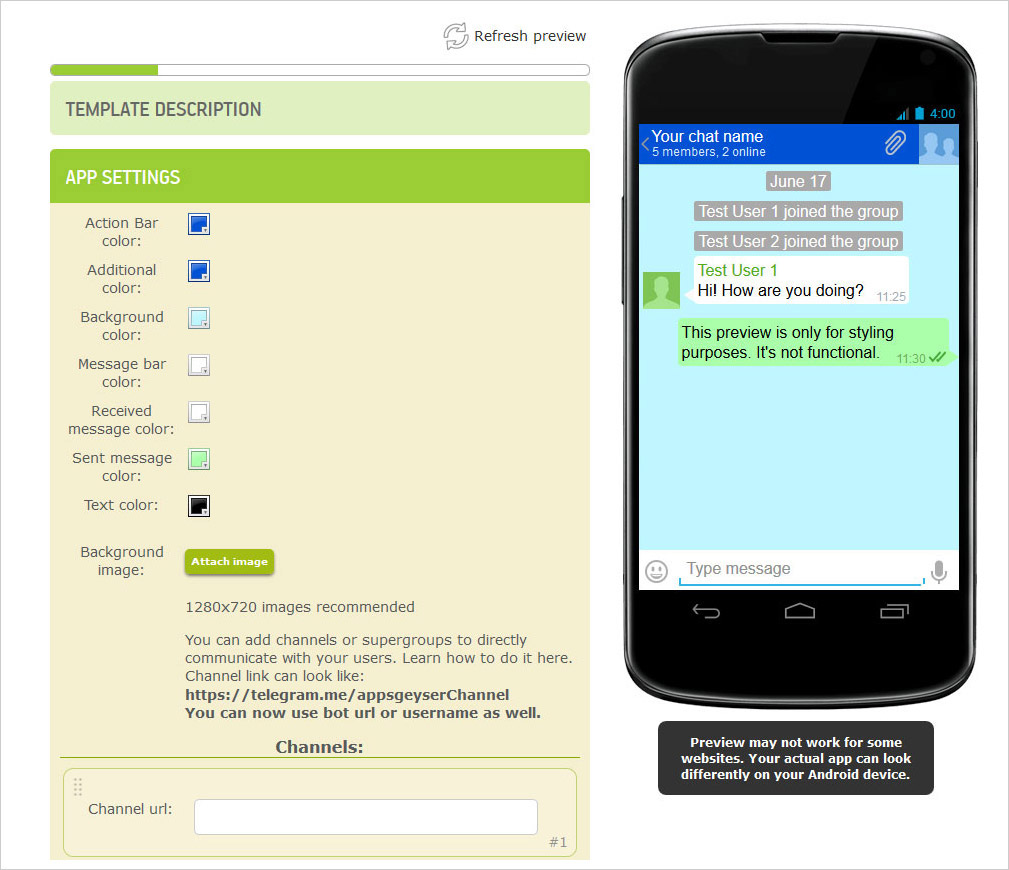 criar apps