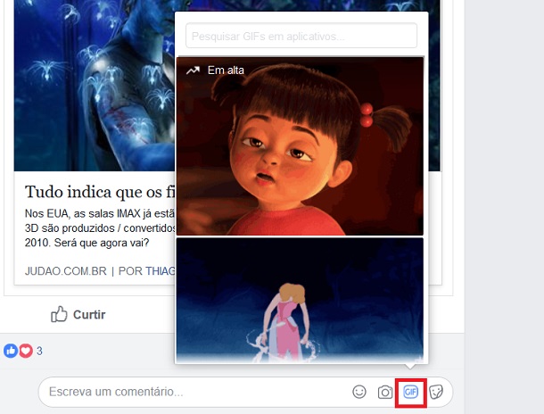 gifs no facebook